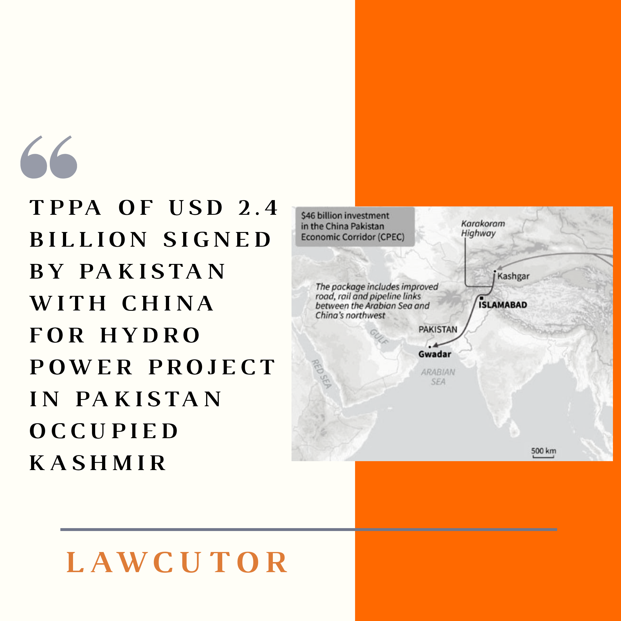 Usldtp Project TPPA of USD 2.4 Billion Signed by Pakistan with China for Hydro Power ...